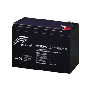 RITAR RT12100 — Batería 12V 10AH VRLA - Imagen 1